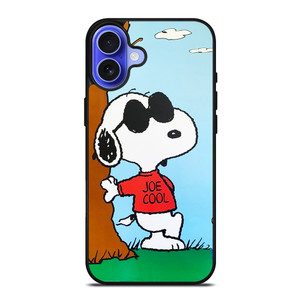 SNOOPY JOE COOL CARTOON iPhone 16 Case SNOOPY JOE COOL CARTOON iPhone 16 Case