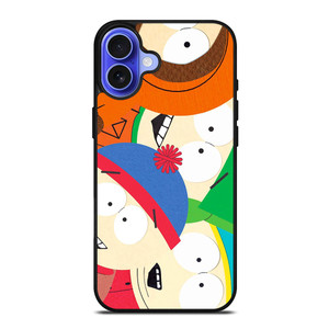 SOUTH PARK CARTOON CHARACTER iPhone 16 Case SOUTH PARK CARTOON CHARACTER iPhone 16 Case