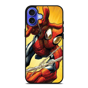 SPIDER MAN CARTOON SUPER HERO iPhone 16 Case SPIDER MAN CARTOON SUPER HERO iPhone 16 Case