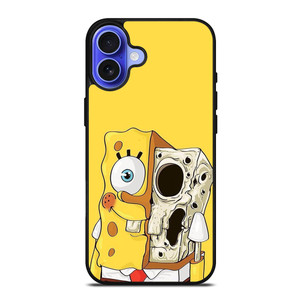 SPONGE BOB SKULL FACE iPhone 16 Case