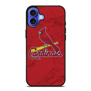 ST LOUIS CARDINALS MARBLE iPhone 16 Case