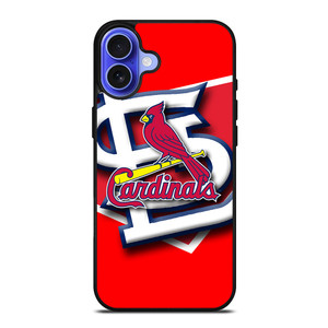 ST LOUIS CARDINALS MLB LOGO iPhone 16 Case ST LOUIS CARDINALS MLB LOGO iPhone 16 Case