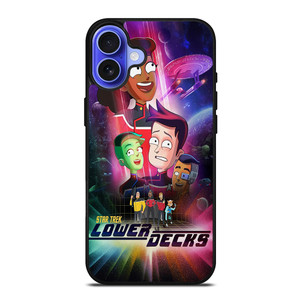 STAR TREK LOWER DECKS CARTOON iPhone 16 Case
