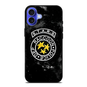 STARS RACCOON POLICE DEP BADGE 3 iPhone 16 Case