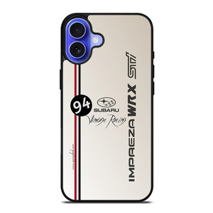 SUBARUWRX STI VINTAGE CAR iPhone 16 Case SUBARUWRX STI VINTAGE CAR iPhone 16 Case