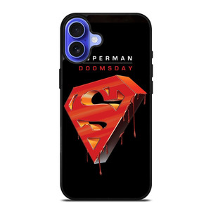 SUPERMAN DOOMSDAY LOGO iPhone 16 Case