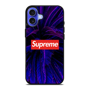 SUPREME GLOWING PALM TREE iPhone 16 Case SUPREME GLOWING PALM TREE iPhone 16 Case