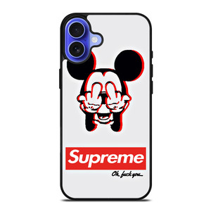 SUPREME MICKEY MOUSE iPhone 16 Case