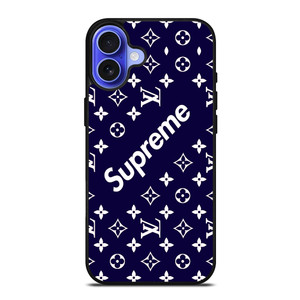 SUPREME NAVY PATTREN iPhone 16 Case SUPREME NAVY PATTREN iPhone 16 Case