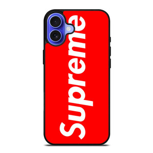 SUPREME SIMPLE LOGO iPhone 16 Case SUPREME SIMPLE LOGO iPhone 16 Case