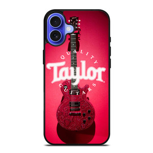 TAYLOR QUALITY GUITARS RED iPhone 16 Case TAYLOR QUALITY GUITARS RED iPhone 16 Case