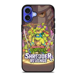 TEENAGE MUTANT NINJA TURTLE SHREDDERS REVENGE iPhone 16 Case TEENAGE MUTANT NINJA TURTLE SHREDDERS REVENGE iPhone 16 Case
