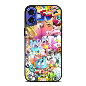 THE AMAZING WORLD OF GUMBALL COLLAGE iPhone 16 Case THE AMAZING WORLD OF GUMBALL COLLAGE iPhone 16 Case
