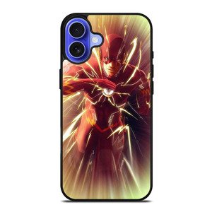 THE FLASH DC CARTOON ART iPhone 16 Case THE FLASH DC CARTOON ART iPhone 16 Case