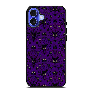 THE HAUNTED MANSION PURPLE PATTERN iPhone 16 Case THE HAUNTED MANSION PURPLE PATTERN iPhone 16 Case