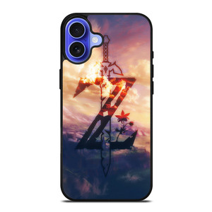 THE LEGEND OF ZELDA BREATH OF THE WILD SYMBOL 2 iPhone 16 Case THE LEGEND OF ZELDA BREATH OF THE WILD SYMBOL 2 iPhone 16 Case