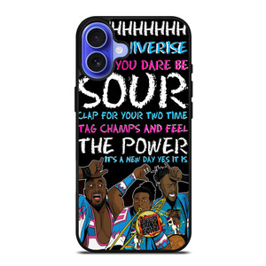 THE NEW DAY WRESTLING WWE ART iPhone 16 Case THE NEW DAY WRESTLING WWE ART iPhone 16 Case
