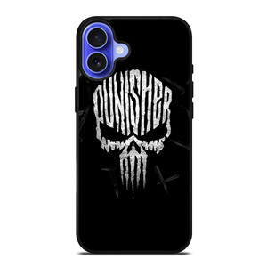 THE PUNISHER LOGO BULLETS iPhone 16 Case