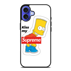 THE SIMPSONS KISS MY SUPREME iPhone 16 Case THE SIMPSONS KISS MY SUPREME iPhone 16 Case