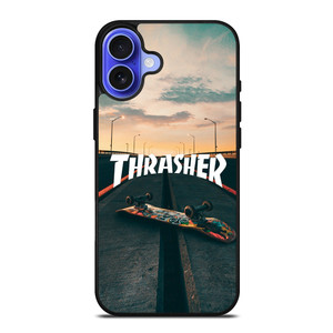 THRASHER LOGO SKATEBOARD MAGAZINE iPhone 16 Case THRASHER LOGO SKATEBOARD MAGAZINE iPhone 16 Case