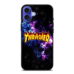 THRASHER SKATEBOARD MAGAZINE NEBULA iPhone 16 Case THRASHER SKATEBOARD MAGAZINE NEBULA iPhone 16 Case