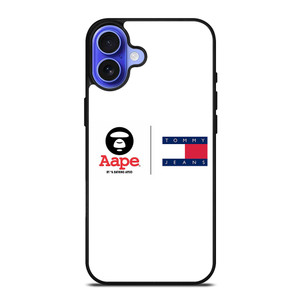 TOMMY HILFIGER A BATHING APE LOGO iPhone 16 Case TOMMY HILFIGER A BATHING APE LOGO iPhone 16 Case