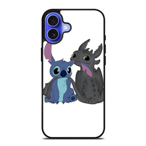 TOOTHLESS AND STITCH iPhone 16 Case TOOTHLESS AND STITCH iPhone 16 Case