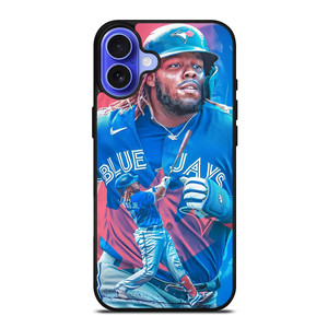 TORONTO BLUE JAYS VLADIMIR GUERRERO JR iPhone 16 Case TORONTO BLUE JAYS VLADIMIR GUERRERO JR iPhone 16 Case