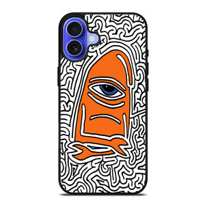 TOY MACHINE SKATEBOARD DOODLE iPhone 16 Case TOY MACHINE SKATEBOARD DOODLE iPhone 16 Case