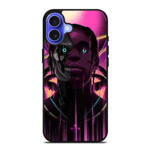 TRAVIS SCOTT RAPPER ART iPhone 16 Case TRAVIS SCOTT RAPPER ART iPhone 16 Case