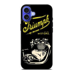 TRIUMPH MOTORCYCLE 1902 iPhone 16 Case TRIUMPH MOTORCYCLE 1902 iPhone 16 Case