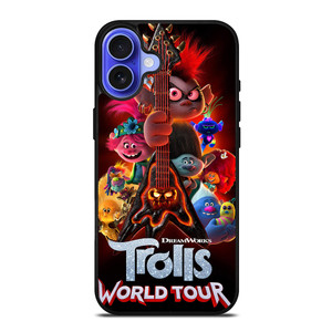 TROLLS WORLD TOUR MOVIE POSTER iPhone 16 Case TROLLS WORLD TOUR MOVIE POSTER iPhone 16 Case