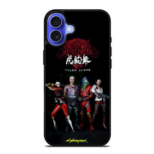 TYGER CLAWS CYBERPUNK 2077 iPhone 16 Case TYGER CLAWS CYBERPUNK 2077 iPhone 16 Case