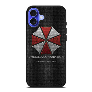 UMBRELLA CORPORATION CRACKED LOGO iPhone 16 Case UMBRELLA CORPORATION CRACKED LOGO iPhone 16 Case