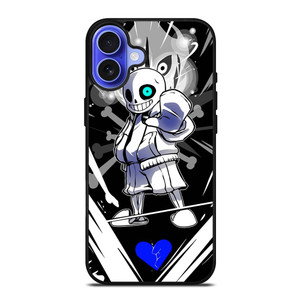 UNDERTALE BADTIME WALLPAPER iPhone 16 Case UNDERTALE BADTIME WALLPAPER iPhone 16 Case