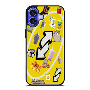 UNO REVERSE CARD CUTE COLLAGE iPhone 16 Case UNO REVERSE CARD CUTE COLLAGE iPhone 16 Case