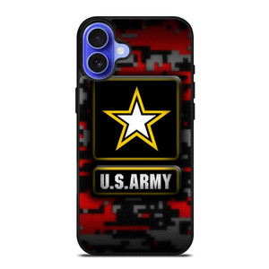 US ARMY CAMO LOGO iPhone 16 Case US ARMY CAMO LOGO iPhone 16 Case
