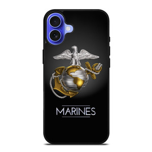 USMC US MARINES CORP EMBLEM iPhone 16 Case USMC US MARINES CORP EMBLEM iPhone 16 Case
