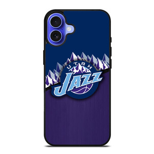 UTAH JAZZ BASKETBALL LOGO iPhone 16 Case