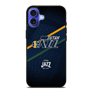 UTAH JAZZ NBA LOGO iPhone 16 Case UTAH JAZZ NBA LOGO iPhone 16 Case