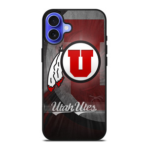 UTAH UTES FOOTBALL LOGO iPhone 16 Case UTAH UTES FOOTBALL LOGO iPhone 16 Case