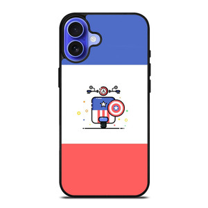 VESPA CAPTAIN AMERICA iPhone 16 Case