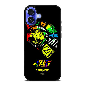 VR VALENTINO ROSSI 46 HELMET iPhone 16 Case VR VALENTINO ROSSI 46 HELMET iPhone 16 Case