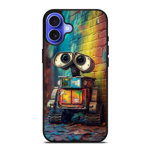 WALL E ROBOT COLORFUL iPhone 16 Case WALL E ROBOT COLORFUL iPhone 16 Case