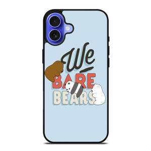 WE BARE BEARS CARTOON LOGO iPhone 16 Case