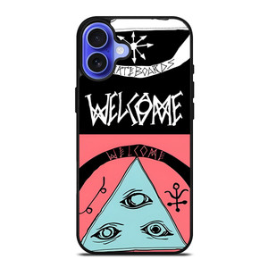 WELCOME SKATEBOARDS TWO iPhone 16 Case WELCOME SKATEBOARDS TWO iPhone 16 Case