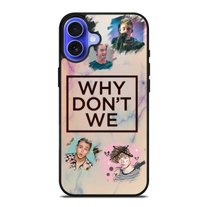 WHY DONT WE MARBLE ALL MEMBER iPhone 16 Case WHY DONT WE MARBLE ALL MEMBER iPhone 16 Case