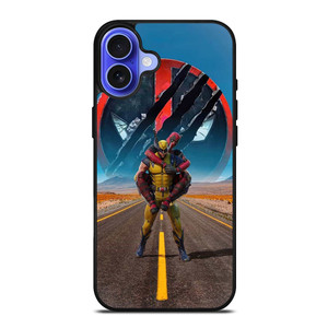 WOLVERINE FEAT DEADPOL MARVEL iPhone 16 Case WOLVERINE FEAT DEADPOL MARVEL iPhone 16 Case