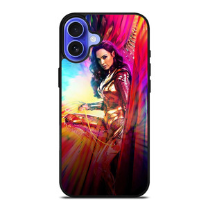 WONDER WOMAN ABSTRAC ART iPhone 16 Case WONDER WOMAN ABSTRAC ART iPhone 16 Case