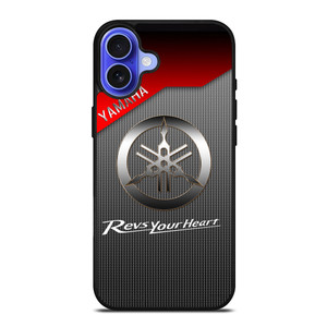 YAMAHA REVS YOUR HEART METAL LOGO iPhone 16 Case YAMAHA REVS YOUR HEART METAL LOGO iPhone 16 Case